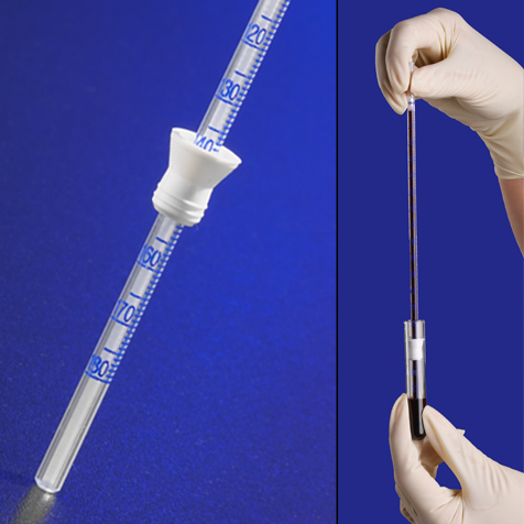 Globe Scientific ESR: EZ-Rate Westergren Pipette, 100 Tests (For use with 13mm Blood Collection Tube) Image